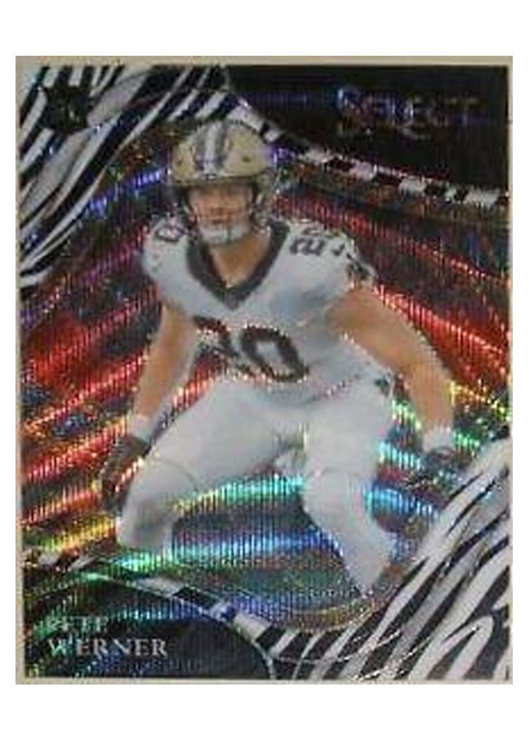 2021 Panini Select Base Set Pete Werner #391 card