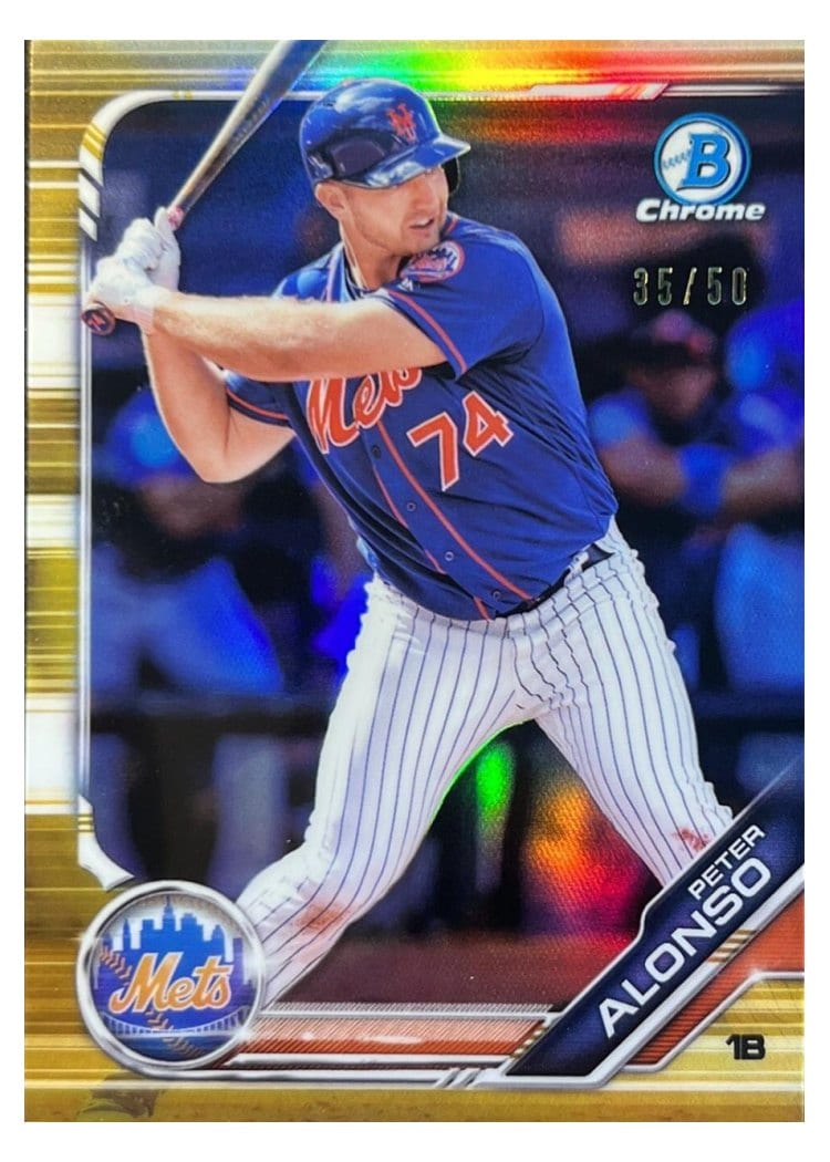 2019 Bowman Chrome Prospects Peter Alonso #BCP-127 card