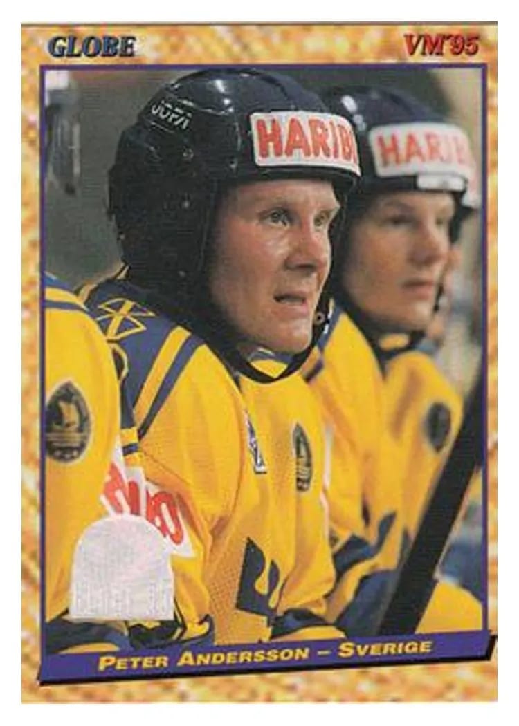 1995 Semic Globe VM Peter Andersson #11 card