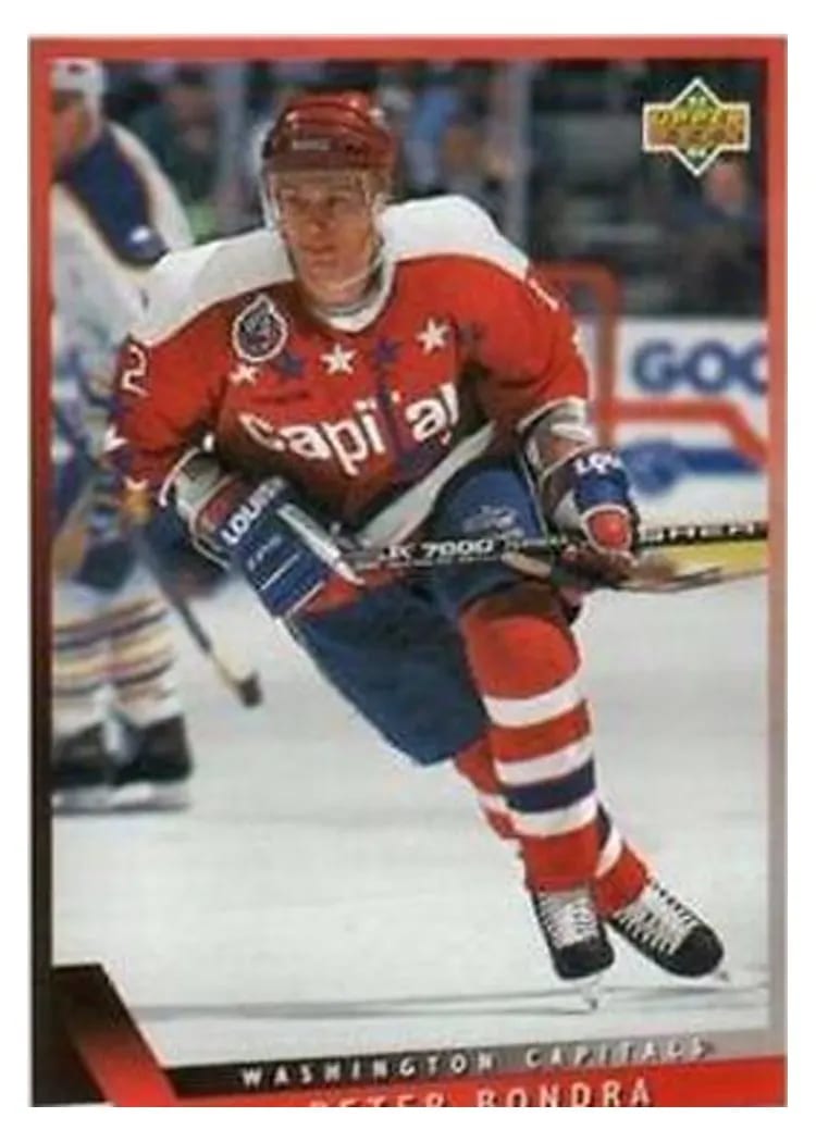 1993 Upper Deck Peter Bondra #95 card