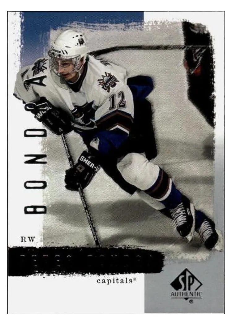 2000 SP Authentic Peter Bondra #88 card
