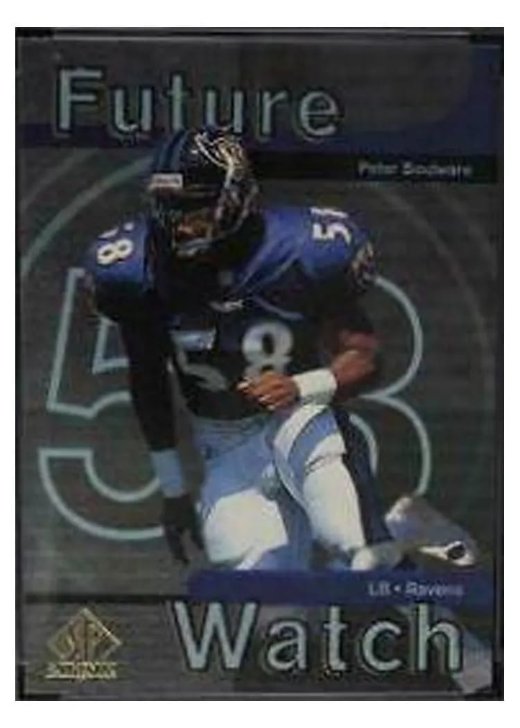 1997 SP Authentic Peter Boulware #4 card