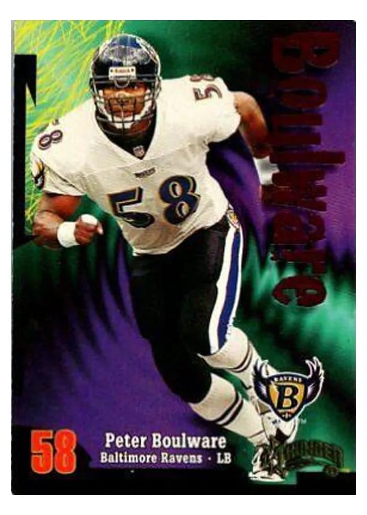 1998 Skybox Thunder Peter Boulware #9 card