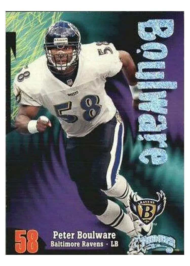 1998 Skybox Thunder Peter Boulware #9 card