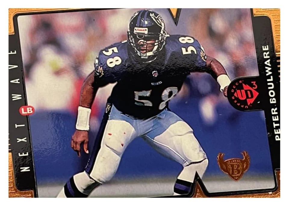 1998 Upper Deck UD3 Peter Boulware #44 card