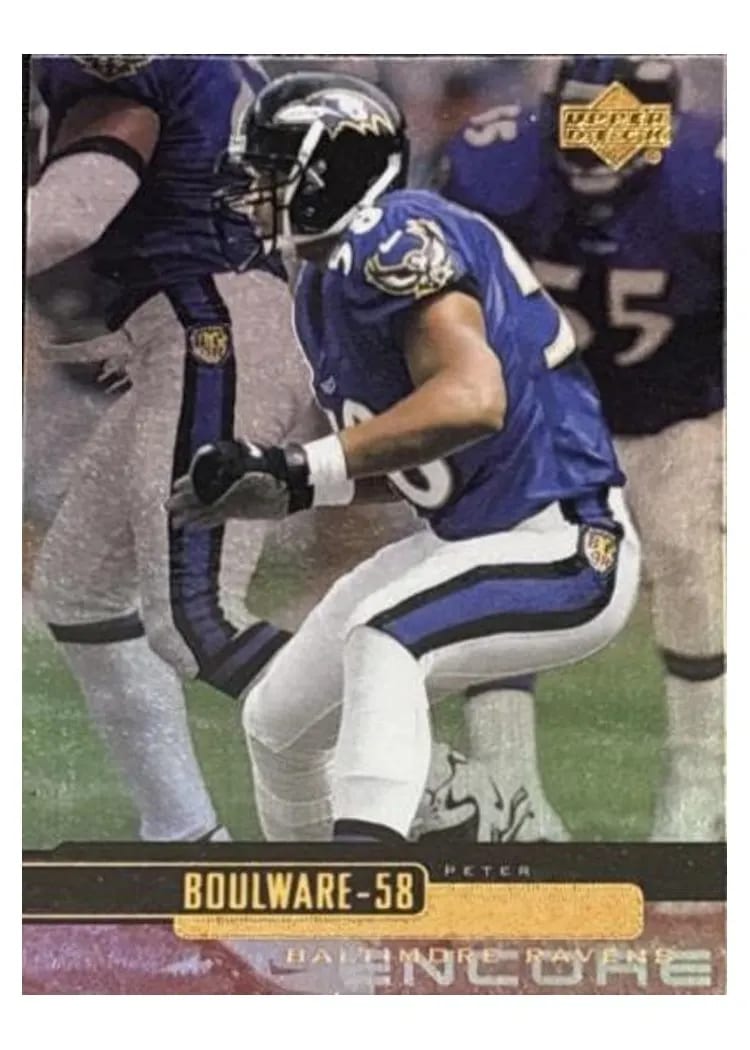 1999 Upper Deck Encore Peter Boulware #16 card