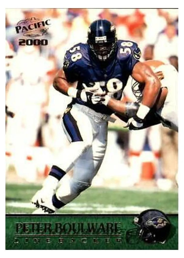 2000 Pacific Peter Boulware #28 card