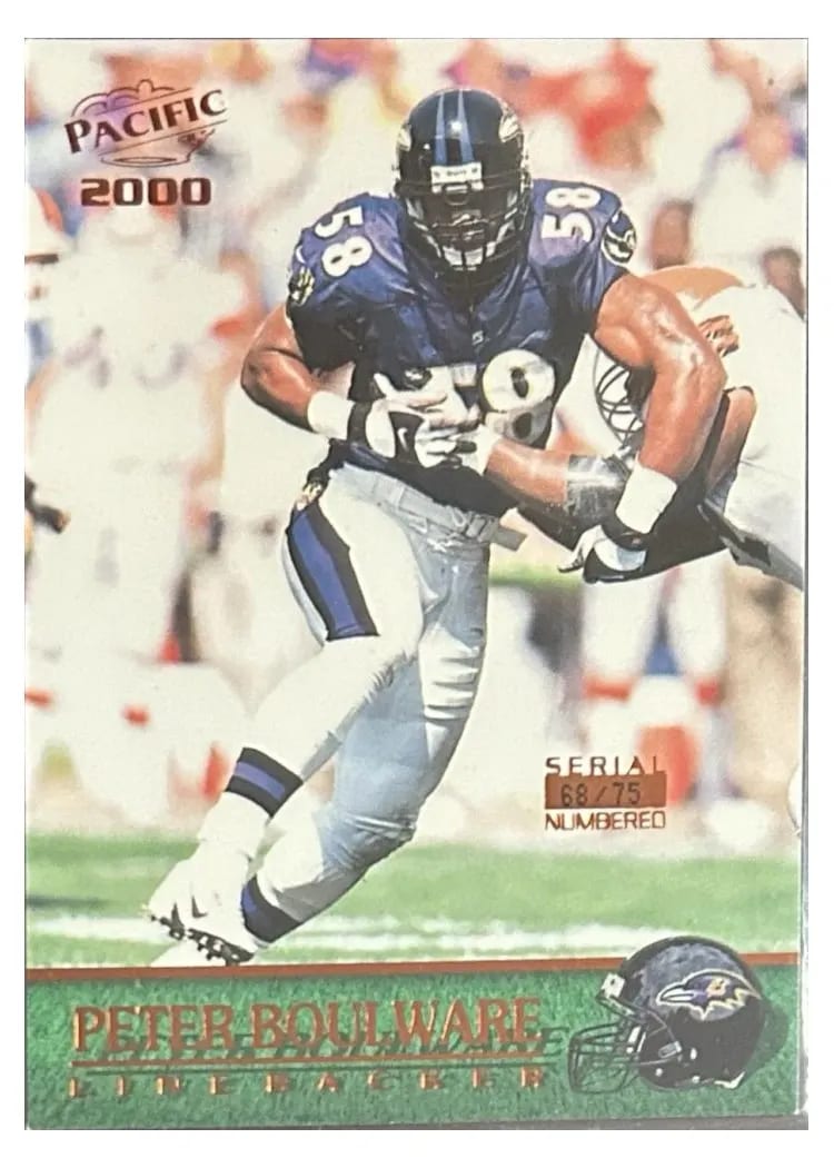 2000 Pacific Peter Boulware #28 card