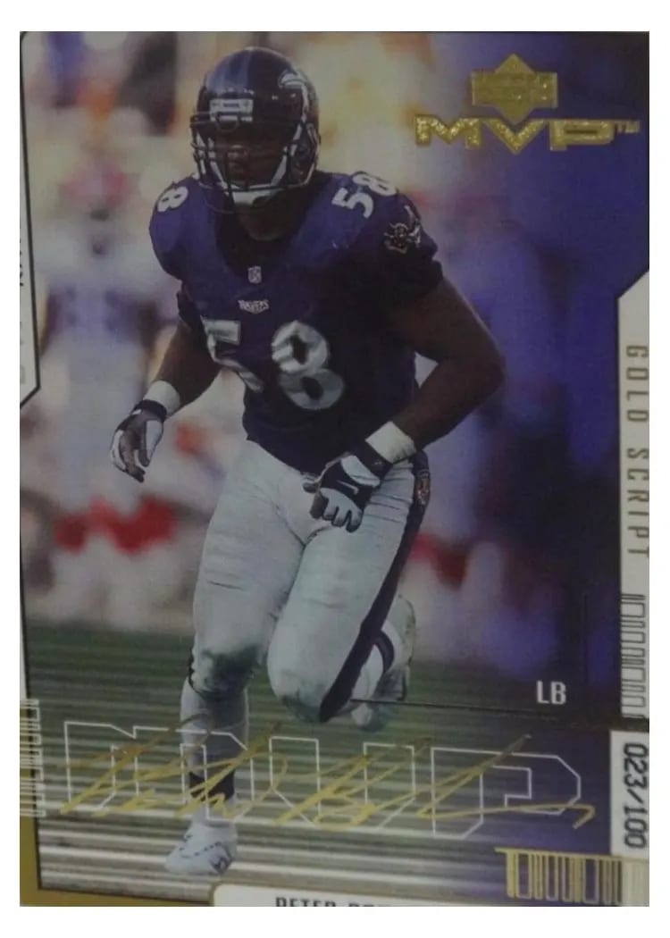 2000 Upper Deck MVP Peter Boulware #17 card