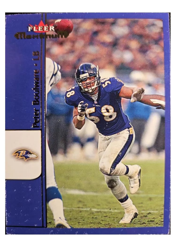 2002 Fleer Maximum Peter Boulware #71 card