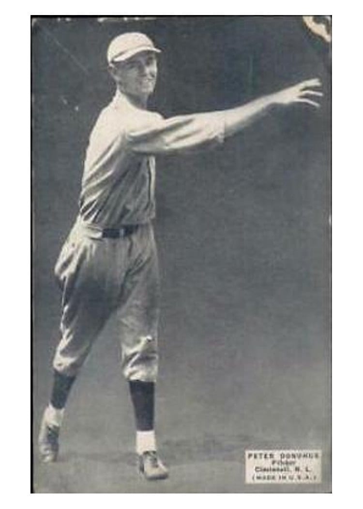 1925 Exhibits Peter Donohue card