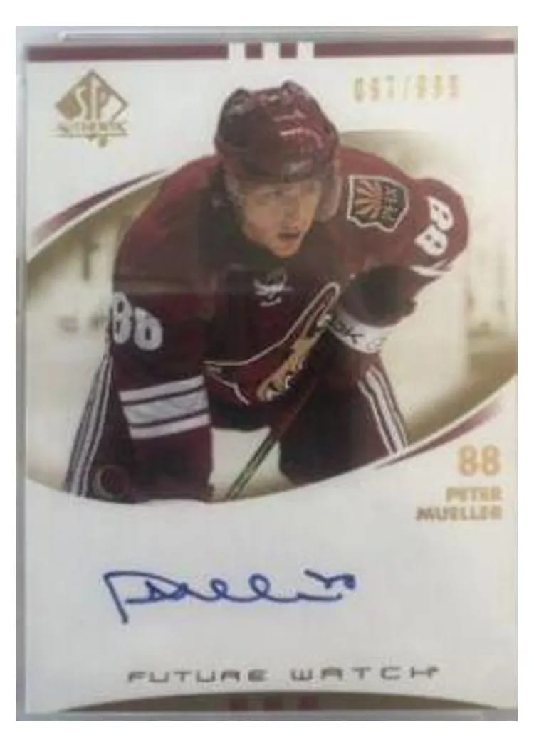 2007 SP Authentic Peter Mueller #237 card