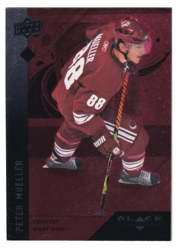 2009 Upper Deck Black Diamond Peter Mueller #3 card