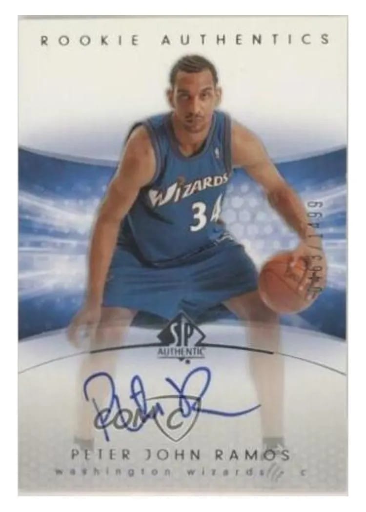 2004 SP Authentic Peter Ramos #156 card