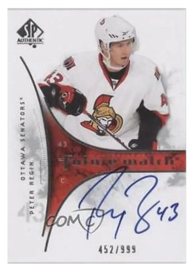 2009 SP Authentic Peter Regin #246 card