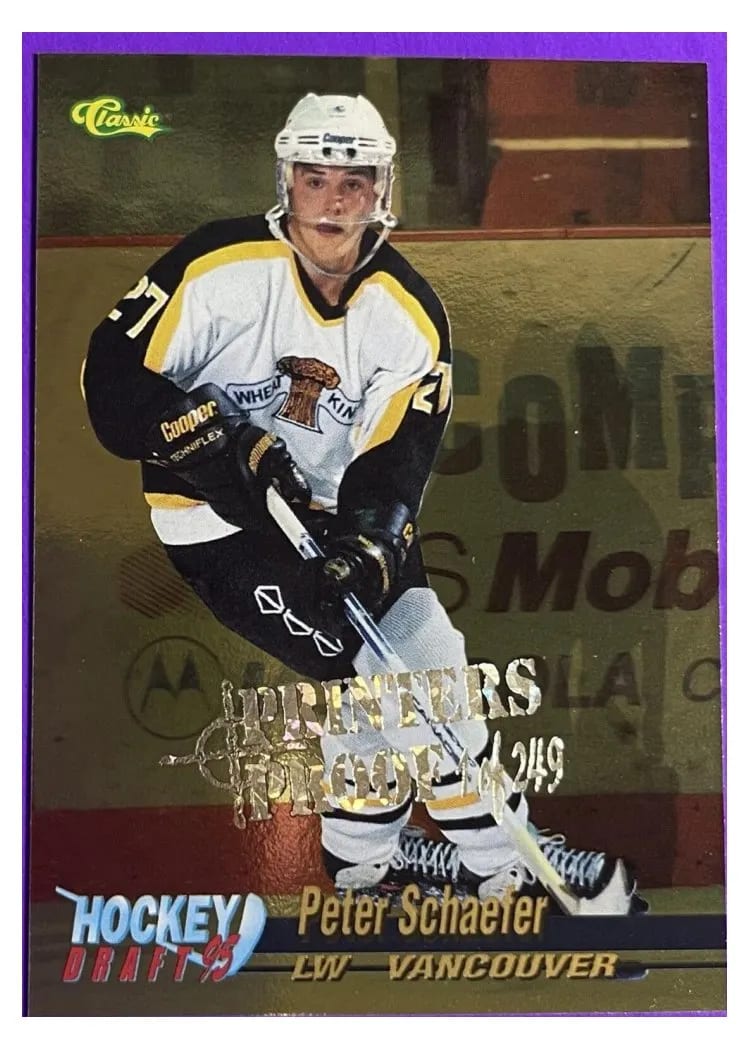 1995 Classic Peter Schaefer #14 card