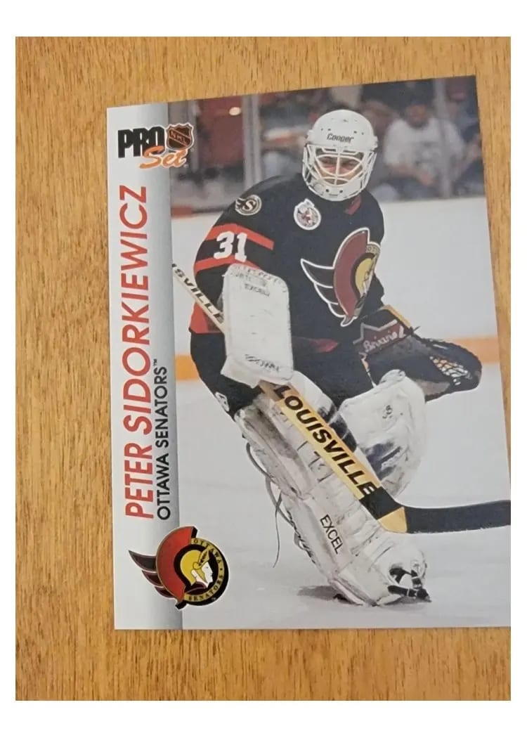 1992 Pro Set Peter Sidorkiewicz #125 card