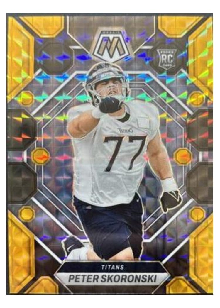 2023 Panini Mosaic Base Set Peter Skoronski #355 card