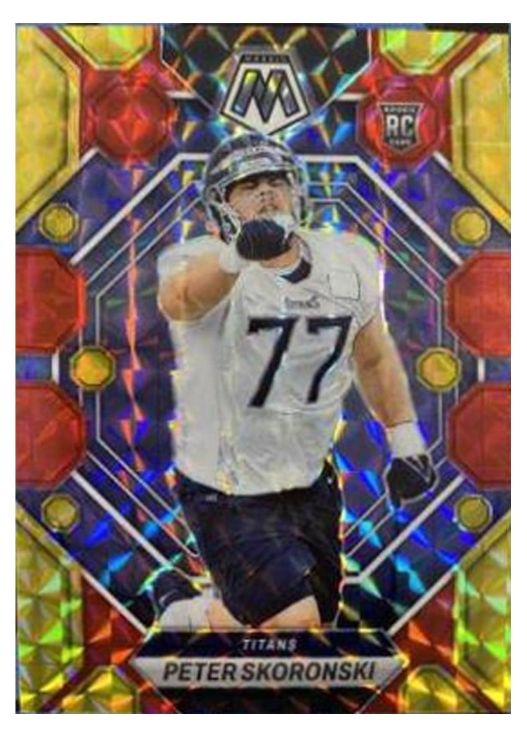 2023 Panini Mosaic Base Set Peter Skoronski #355 card