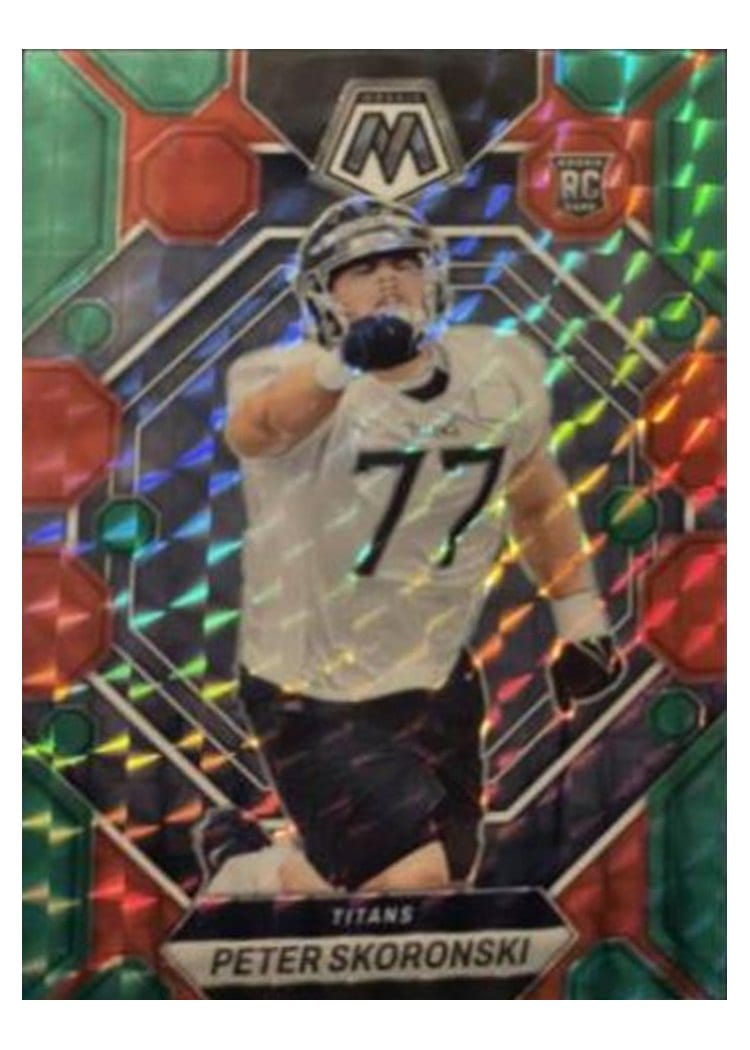 2023 Panini Mosaic Base Set Peter Skoronski #355 card