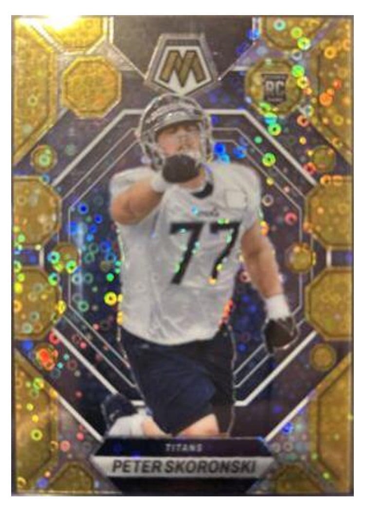 2023 Panini Mosaic Base Set Peter Skoronski #355 card