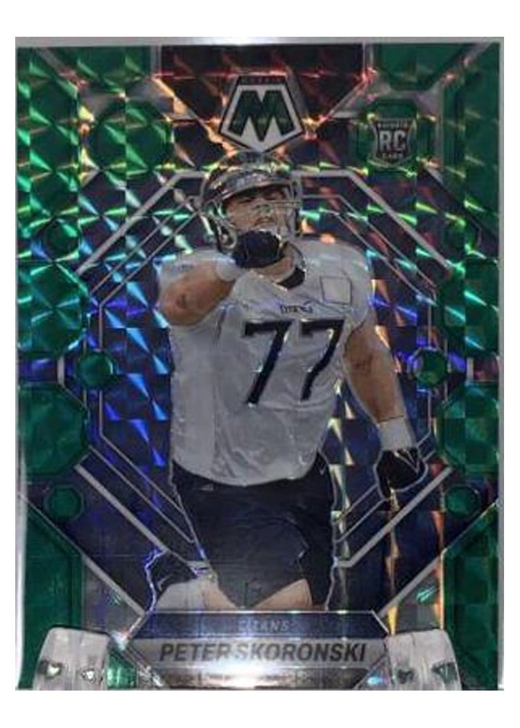 2023 Panini Mosaic Base Set Peter Skoronski #355 card