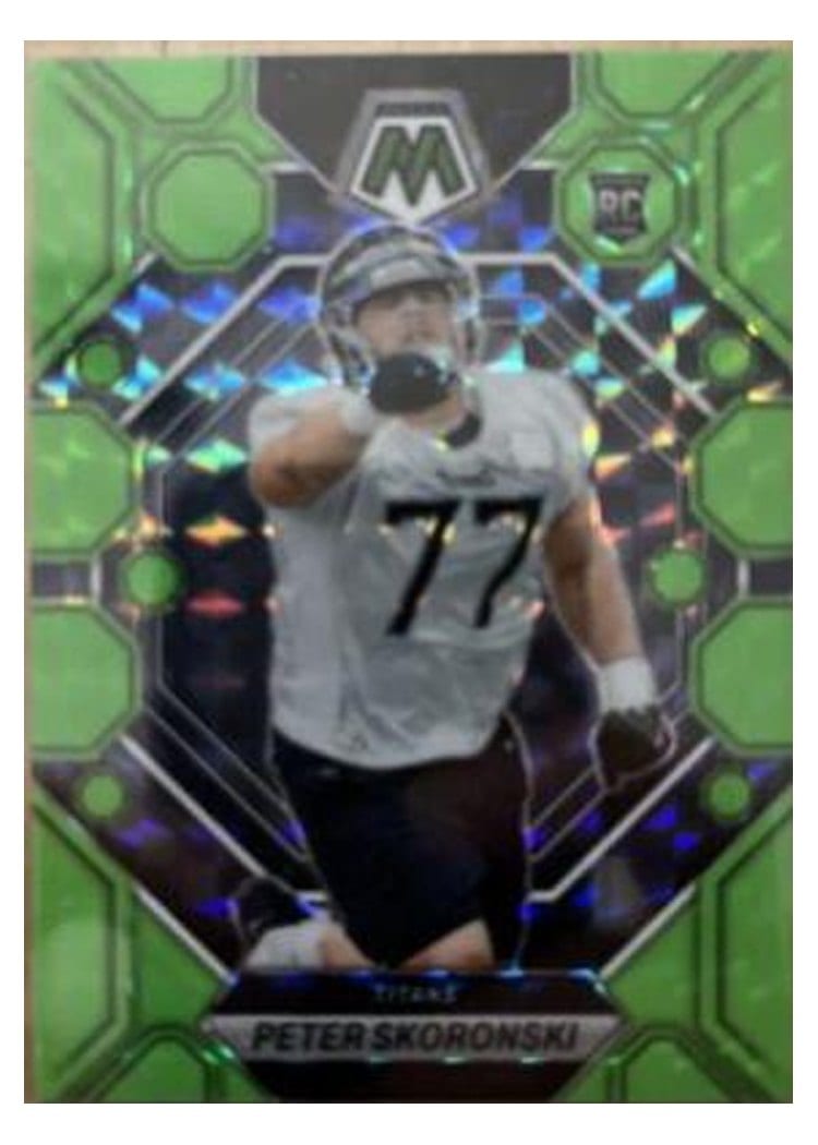 2023 Panini Mosaic Base Set Peter Skoronski #355 card