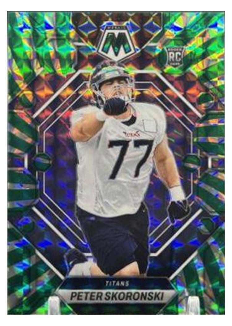 2023 Panini Mosaic Base Set Peter Skoronski #355 card