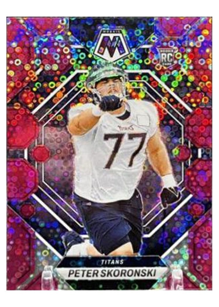 2023 Panini Mosaic Base Set Peter Skoronski #355 card
