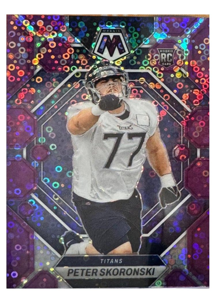 2023 Panini Mosaic Base Set Peter Skoronski #355 card