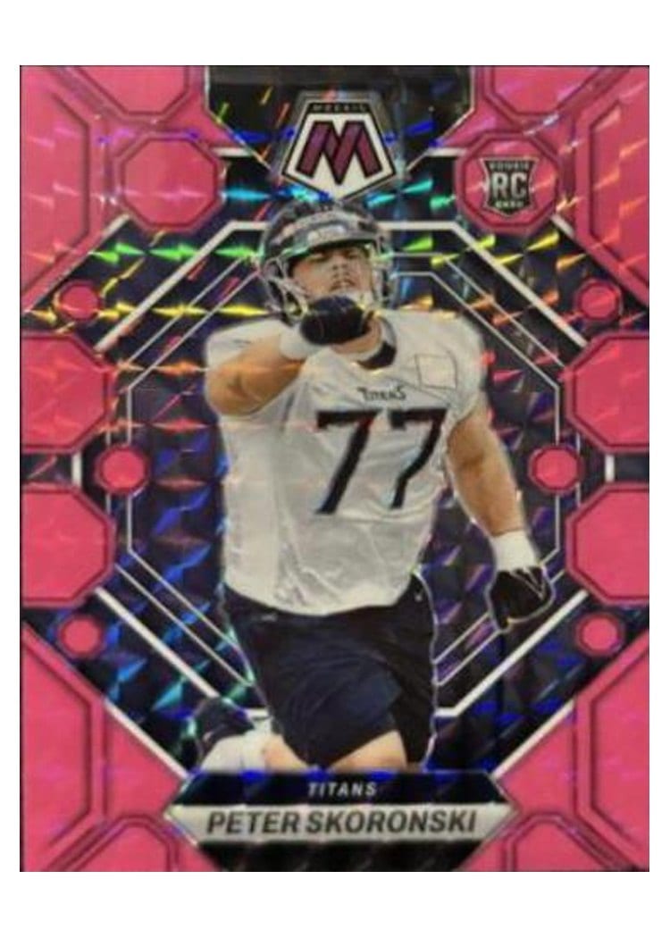 2023 Panini Mosaic Base Set Peter Skoronski #355 card