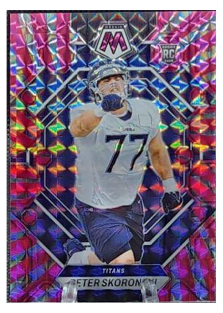 2023 Panini Mosaic Base Set Peter Skoronski #355 card