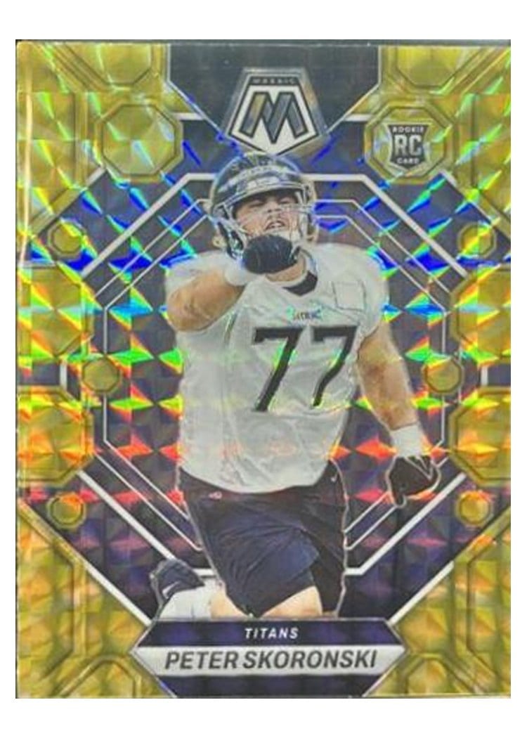2023 Panini Mosaic Base Set Peter Skoronski #355 card