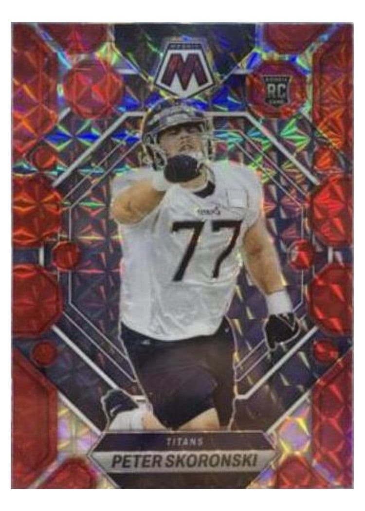2023 Panini Mosaic Base Set Peter Skoronski #355 card
