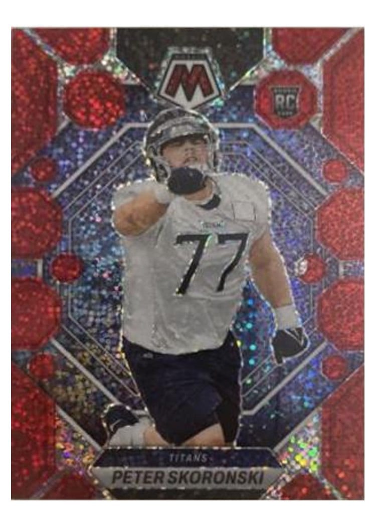 2023 Panini Mosaic Base Set Peter Skoronski #355 card