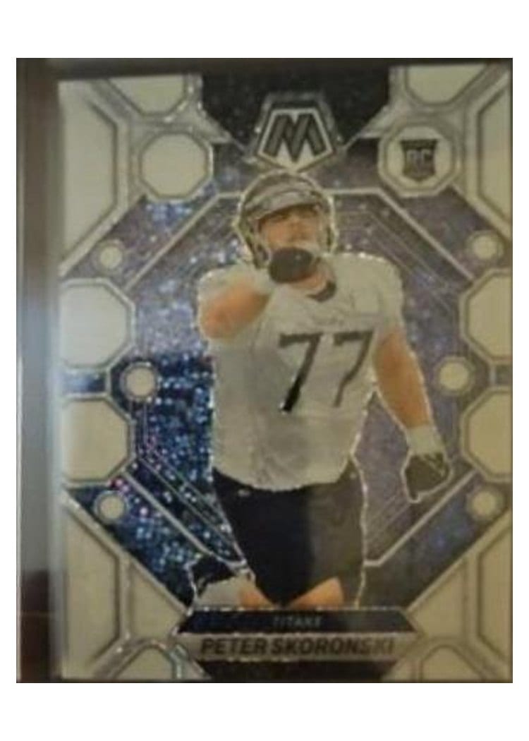 2023 Panini Mosaic Base Set Peter Skoronski #355 card