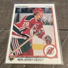 1990 Upper Deck Peter Stastny #163 card
