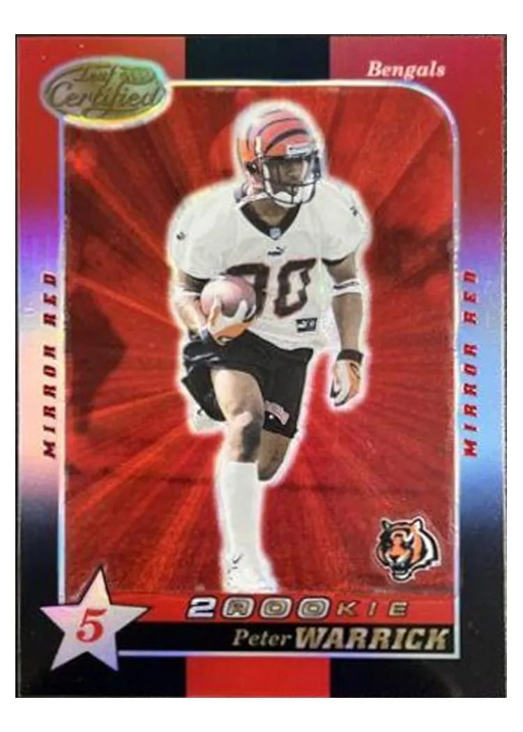 2000 Leaf Certified Peter Warrick #226 card