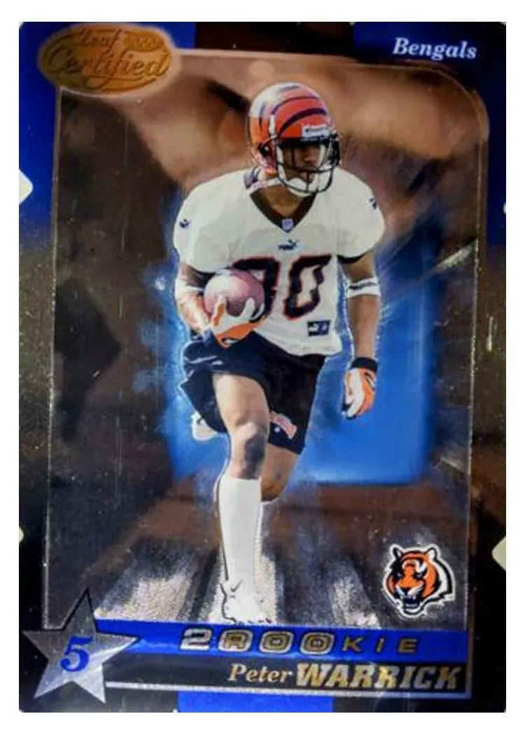 2000 Leaf Certified Peter Warrick #226 card