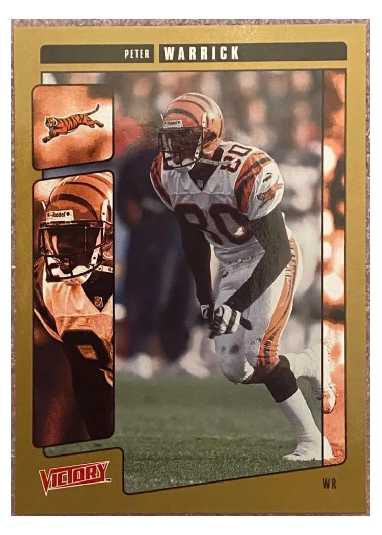 2001 Upper Deck Victory Peter Warrick #66 card