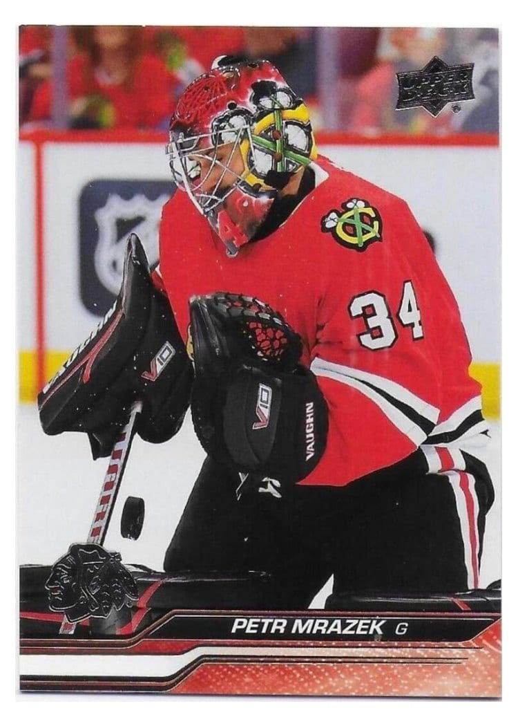 2023-24 Upper Deck Base Set Petr Mrazek #40 card