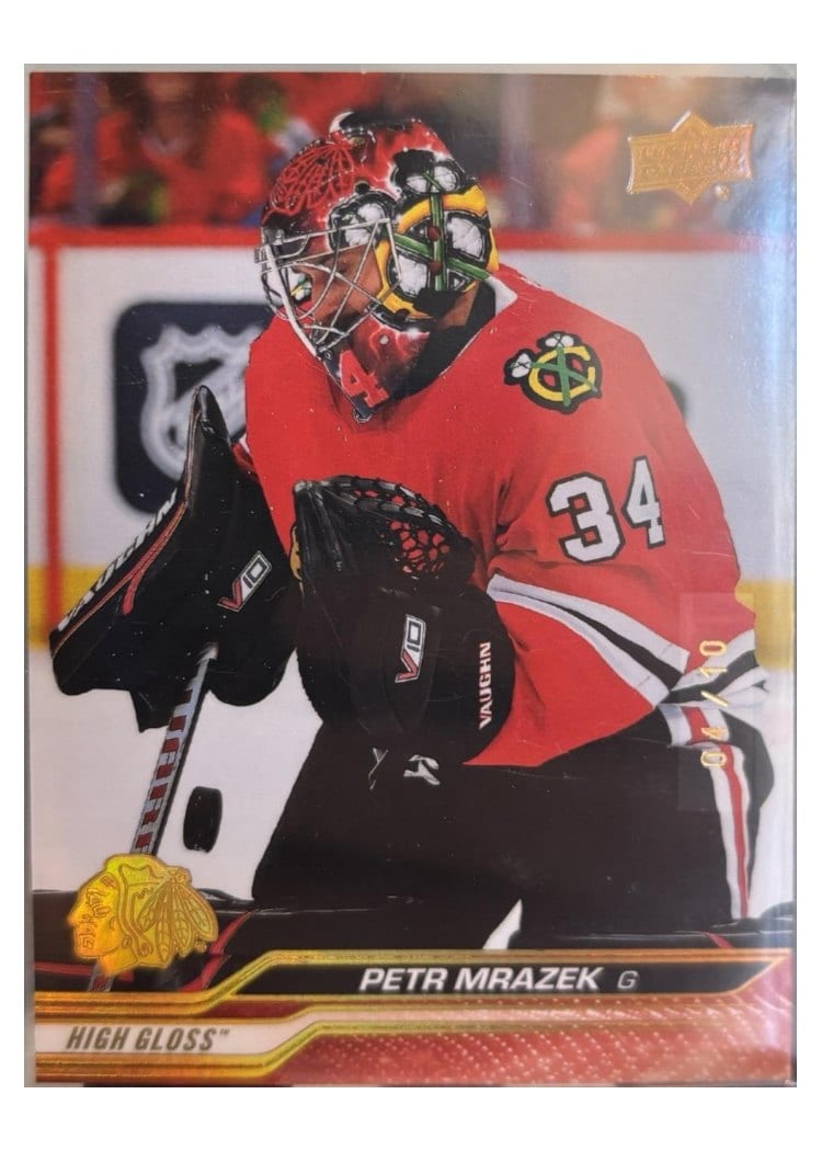 2023-24 Upper Deck Base Set Petr Mrazek #40 card