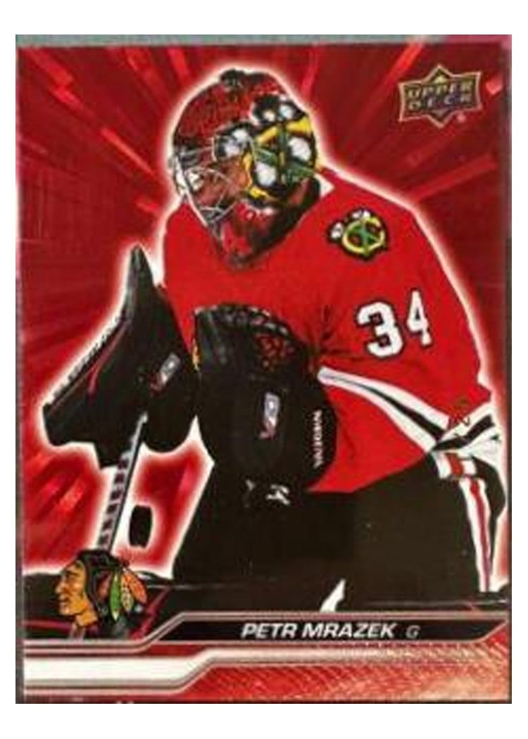 2023-24 Upper Deck Base Set Petr Mrazek #40 card