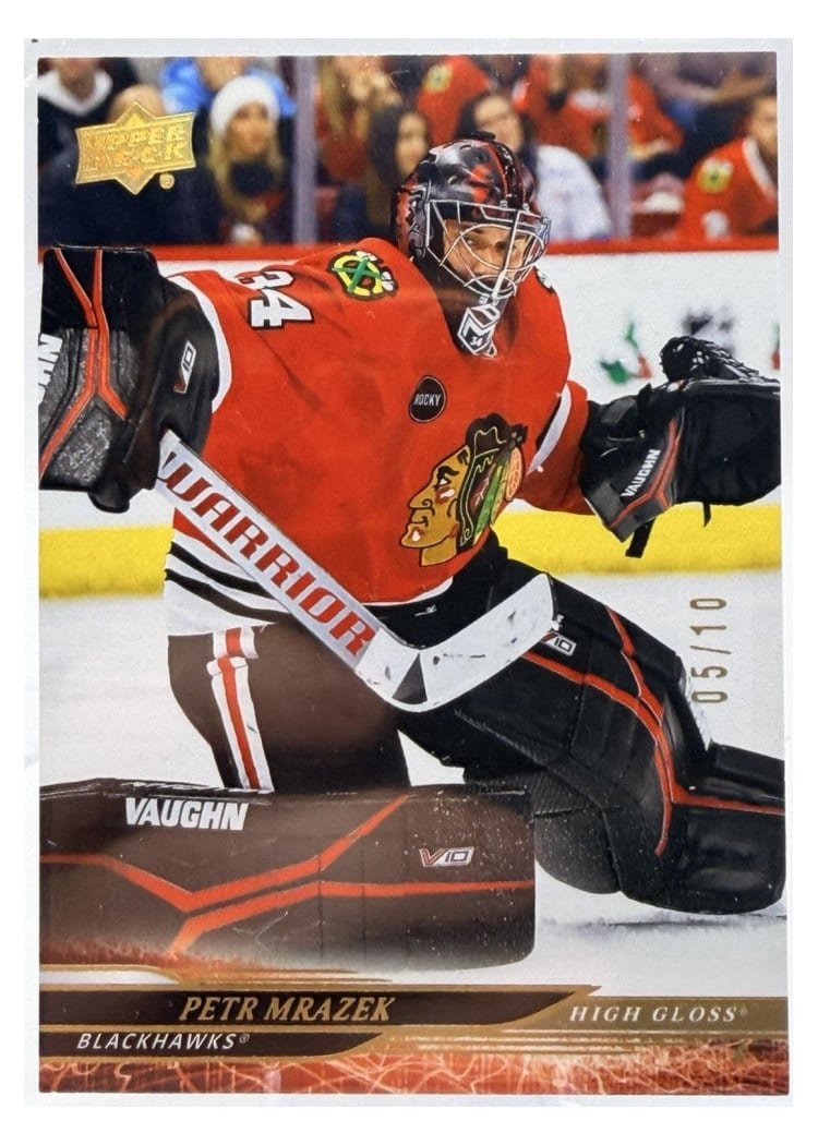 2024-25 Upper Deck Base Set Petr Mrazek #281 card