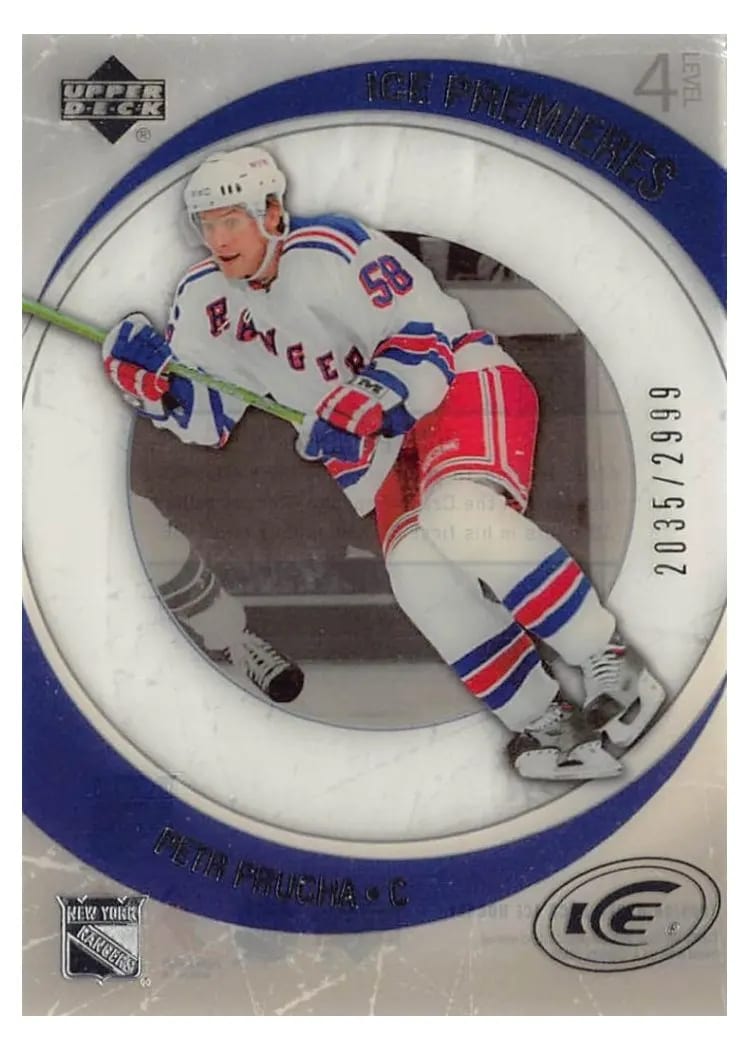 2005 Upper Deck Ice Petr Prucha #158 card