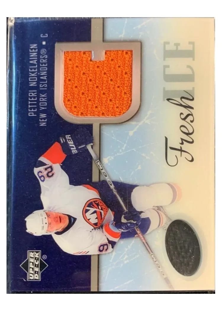 2005 Upper Deck Ice Fresh Petteri Nokelainen #FI-PN card