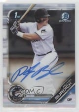 2019 Bowman Draft Chrome Picks Autograph Peyton Burdick #CDA-PB card