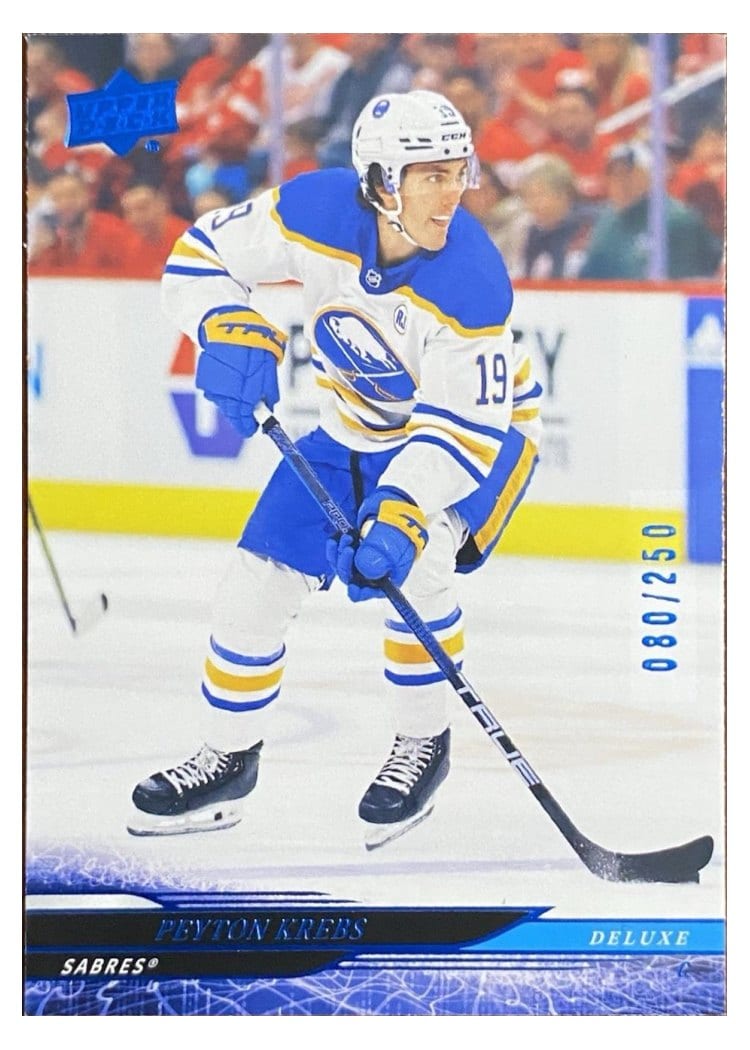 2024-25 Upper Deck Base Set Peyton Krebs #262 card