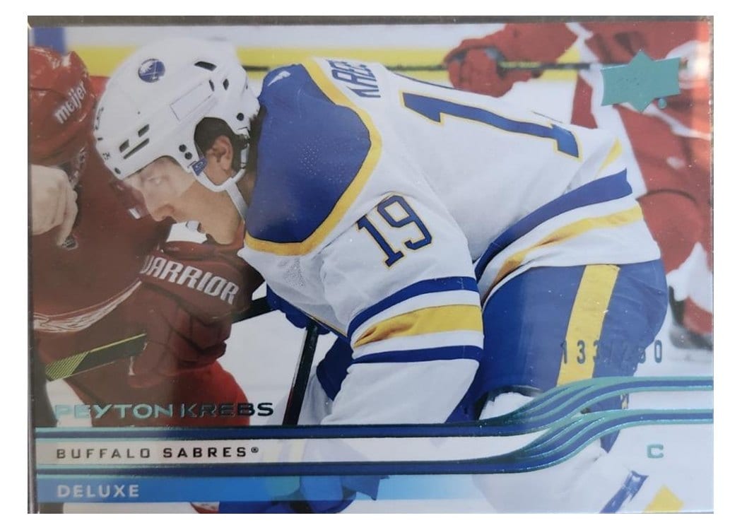 2025-26 Upper Deck Base Set Peyton Krebs #17 card