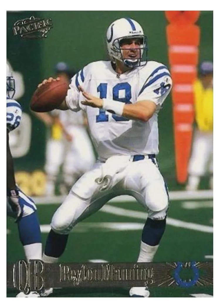 1998 Pacific Peyton Manning #181 card